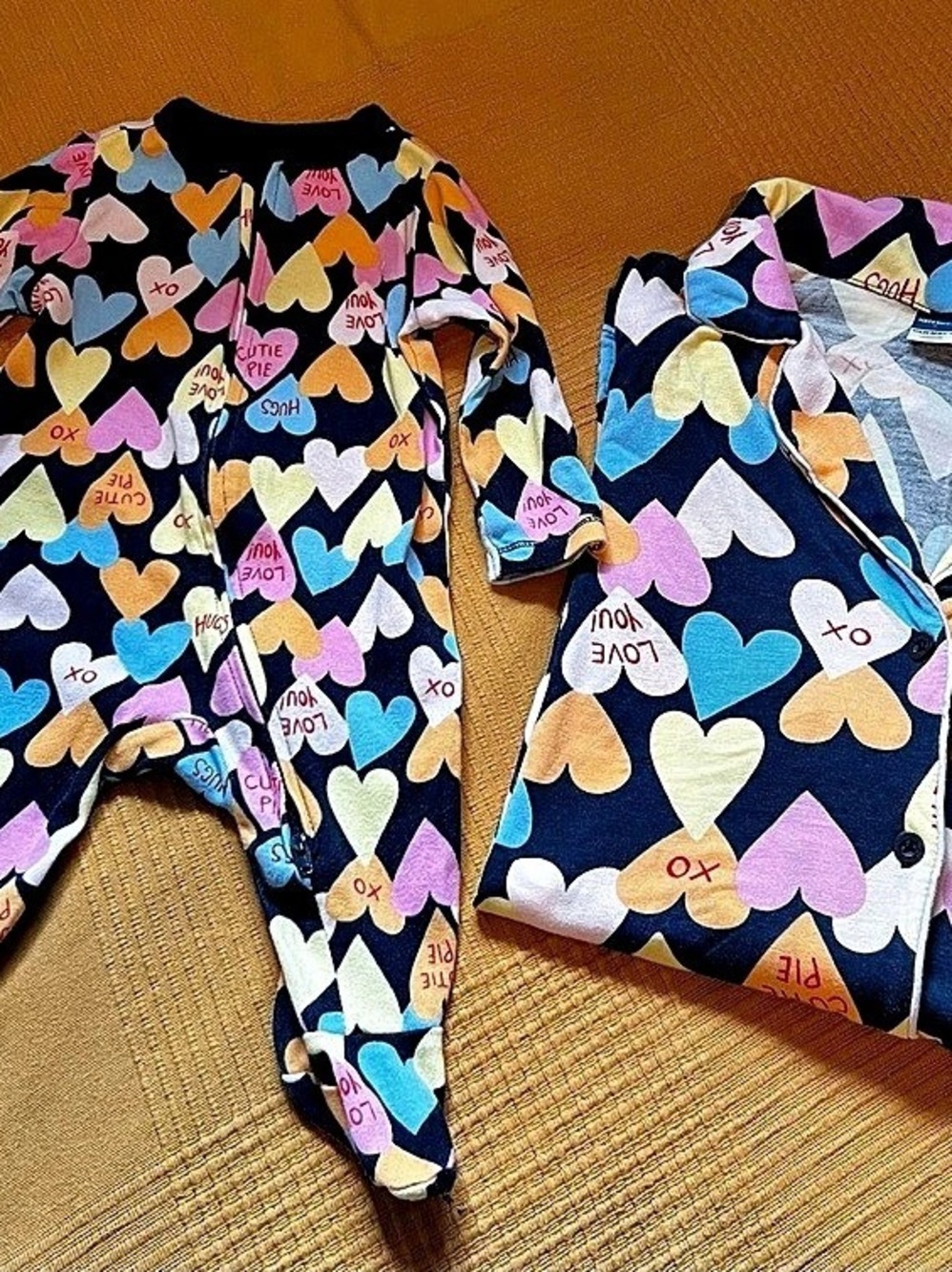 Mommy and me, Old Navy Heart Print PJs Size L/XL
